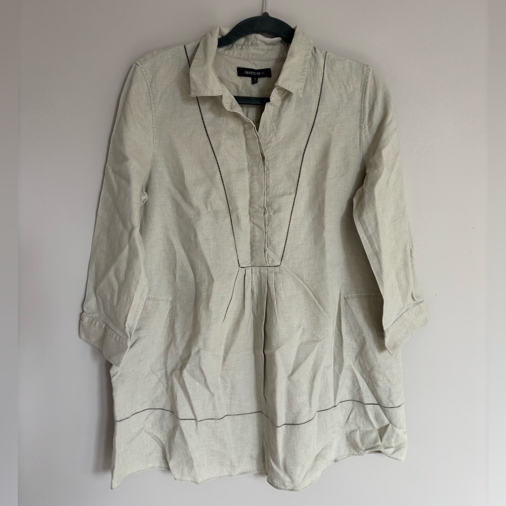 Lafayette 148 New York Linen Shirt